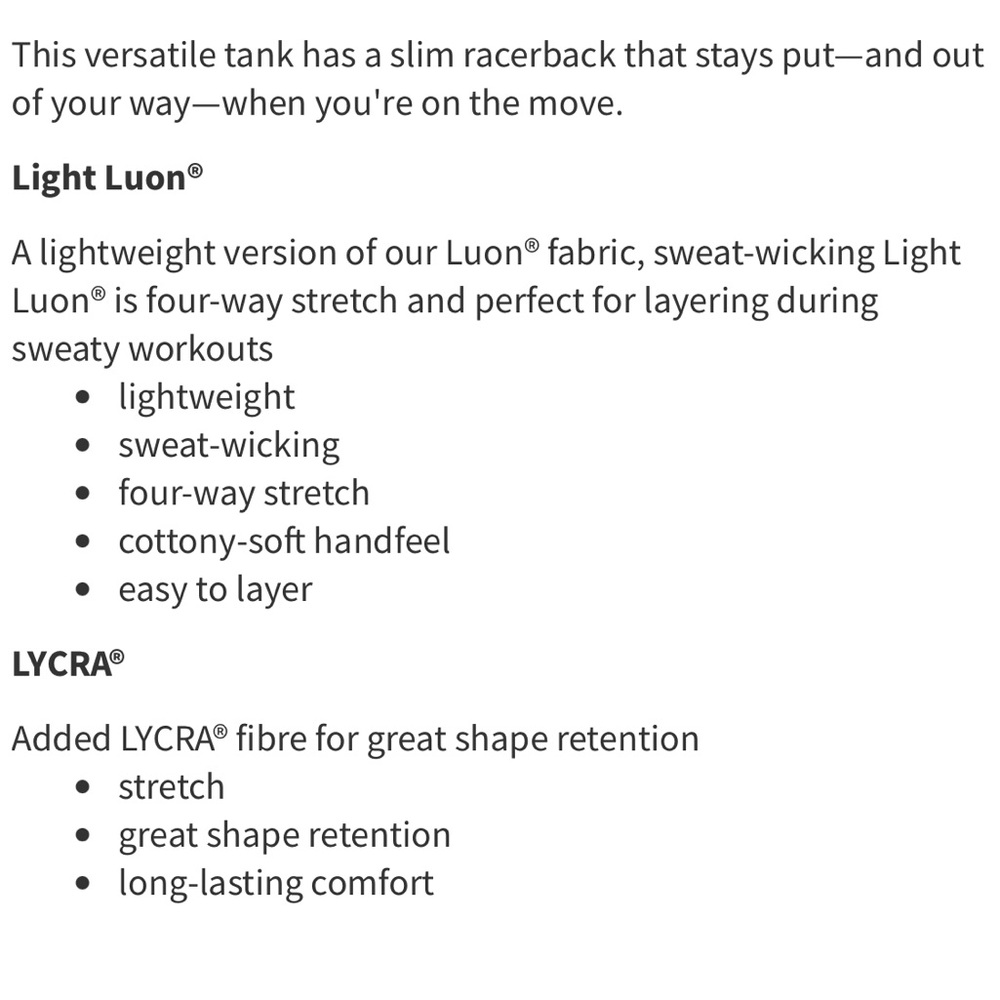 Lululemon Cool Racerback - Luxtreme - Picture 6 of 8